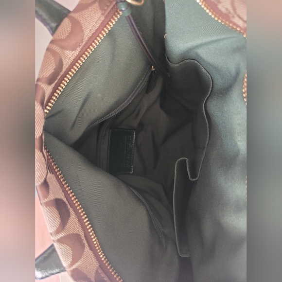 Coach Signature Python Stripe Tote 2013 - Picture 7 of 12